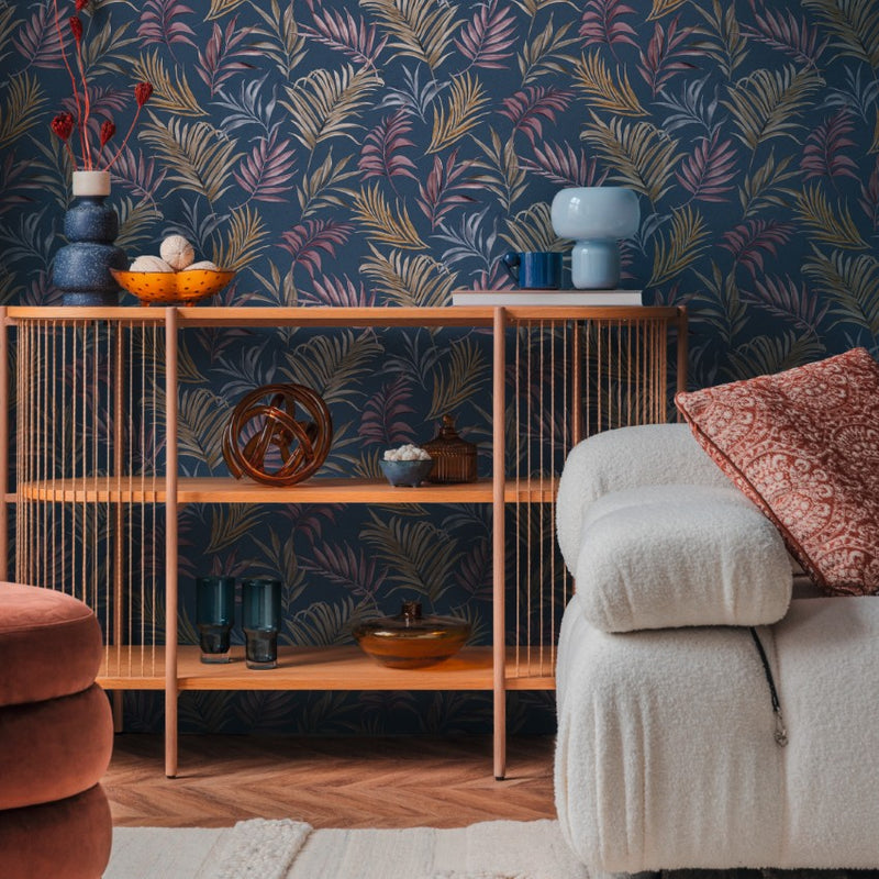 79108-5 CosmoLiving Midnight Botanica by Cosmopolitan