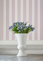 Payton Stripe Lavender Clermont Wallpaper by Anna French