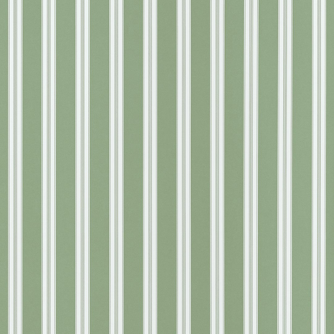 AT10703 Payton Stripe Green Wallpaper by Anna French