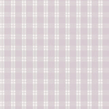 AT10706 Payton Check Lavender Wallpaper by Anna French