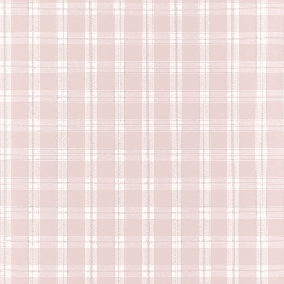 AT10707 Payton Check Blush Wallpaper by Anna French