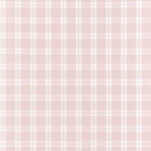 AT10707 Payton Check Blush Wallpaper by Anna French