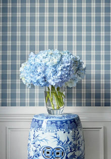 Payton Check Clermont Wallpaper by Anna French