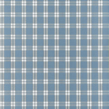 AT10708 Payton Check Blue Wallpaper by Anna French