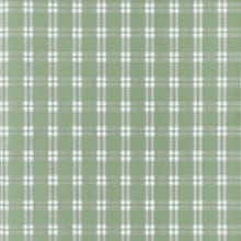 AT10709 Payton Check Green Wallpaper by Anna French