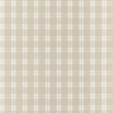 AT10710 Payton Check Beige Wallpaper by Anna French
