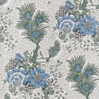 AT10717 Drexel Hill Blue and Green Wallpaper by Anna French