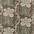 St. Gilles Brown Clermont Wallpaper by Anna French