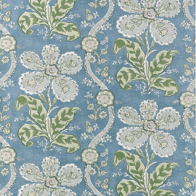 St. Gilles Mineral and Green Clermont Wallpaper by Anna French