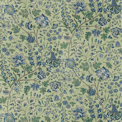 Francois Green and Blue Clermont Wallpaper by Anna French