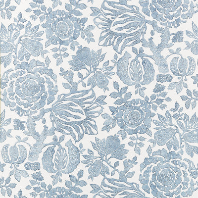 Sigourney Blue Clermont Wallpaper by Anna French