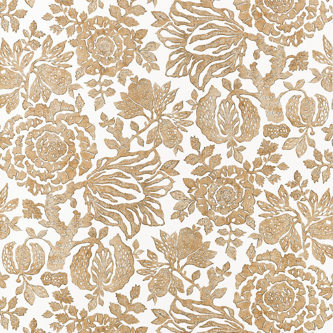 AT10731 Sigourney Gold Wallpaper by Anna French