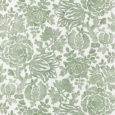 Sigourney Green Clermont Wallpaper by Anna French