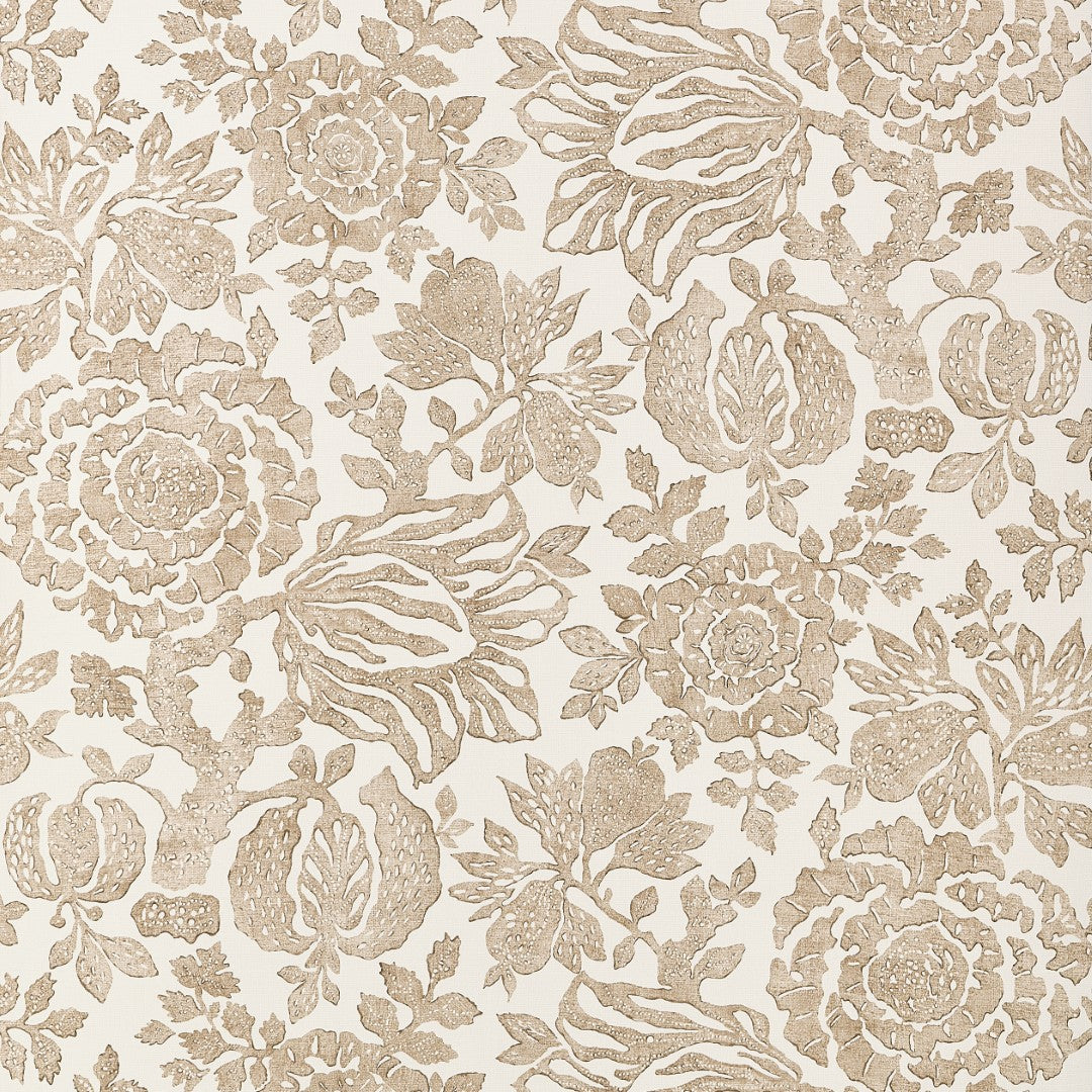 AT10735 Sigourney Beige Wallpaper by Anna French