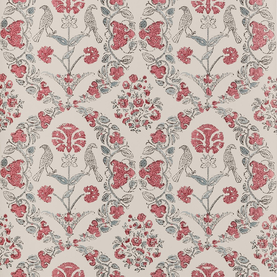 AT10736 Paloma Red Wallpaper by Anna French
