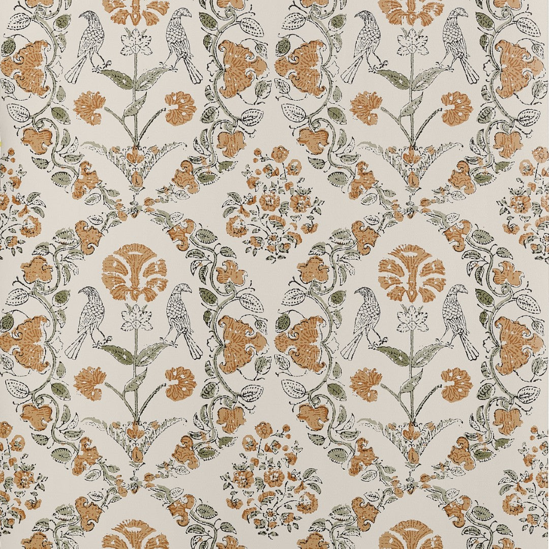 AT10737 Paloma Gold Wallpaper by Anna French