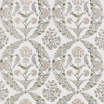 Paloma Beige Clermont Wallpaper by Anna French