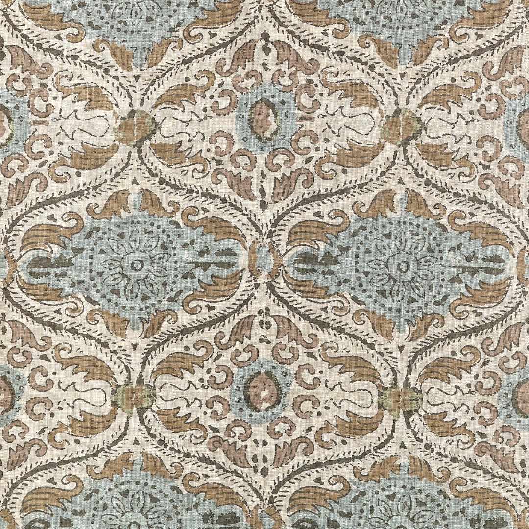 AT10754 Cecilia Gold and Sage Wallpaper by Anna French