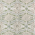 AT10755 Cecilia Green and Beige Wallpaper by Anna French