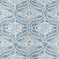 Cecilia Spa Blue Clermont Wallpaper by Anna French