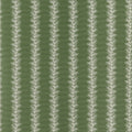 French Stripe Green Clermont Wallpaper by Anna French