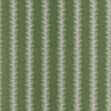 AT10768 French Stripe Green Wallpaper by Anna French