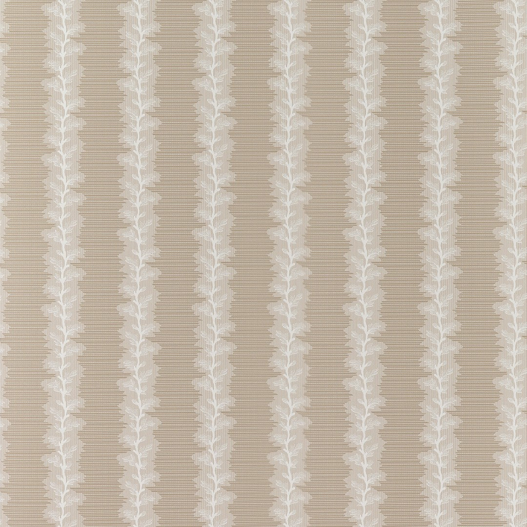 AT10771 French Stripe Beige Wallpaper by Anna French
