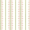 Fern Stripe Antilles Wallpaper by Anna French