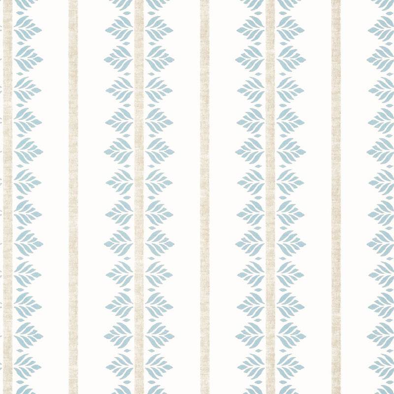 AT15103 Fern Stripe Antilles Wallpaper by Anna French