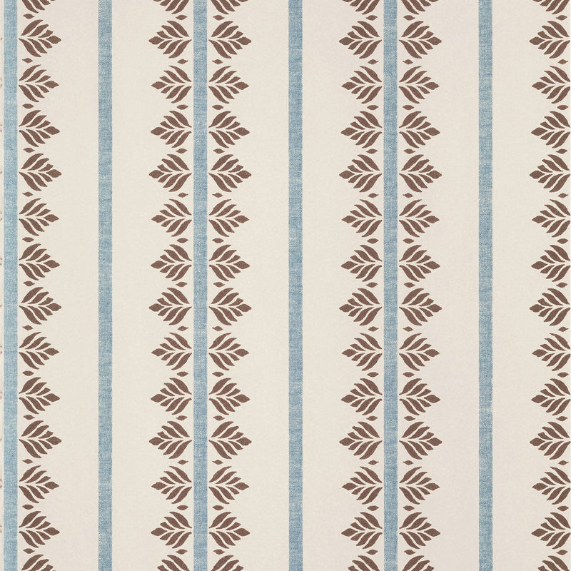 AT15106 Fern Stripe Antilles Wallpaper by Anna French