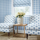 AT15143 Saybrook Check Antilles Wallpaper by Anna French