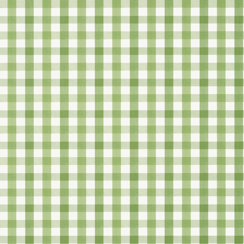 AT15145 Saybrook Check Antilles Wallpaper by Anna French