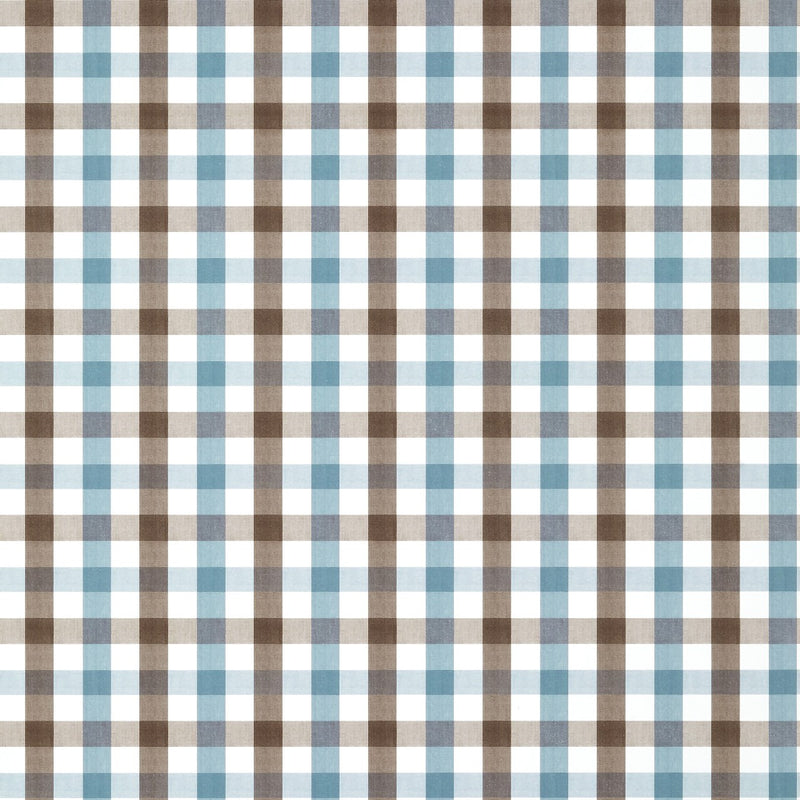 AT15154 Saybrook Check Antilles Wallpaper by Anna French