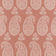 Campania Paisley Blush Belvedere Wallpaper by Anna French
