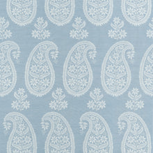 AT16108 Campania Paisley Robin's Egg Belvedere Wallpaper by Anna French