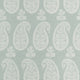 Campania Paisley Sage Belvedere Wallpaper by Anna French