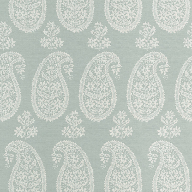 AT16112 Campania Paisley Sage Belvedere Wallpaper by Anna French