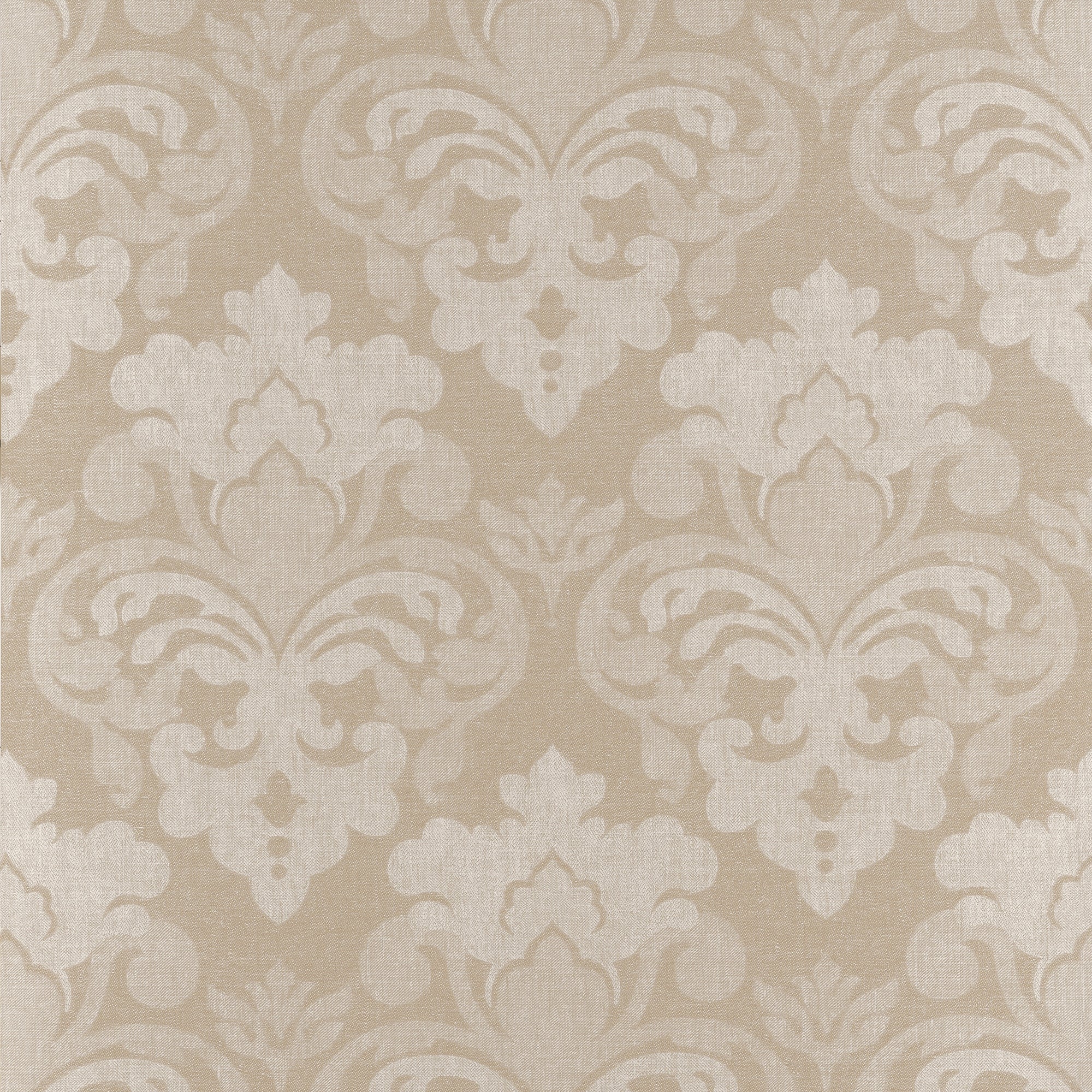 AT16121 Darcey Damask Beige Belvedere Wallpaper by Anna French
