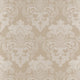 Darcey Damask Beige Belvedere Wallpaper by Anna French