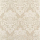 Darcey Damask Ivory Belvedere Wallpaper by Anna French