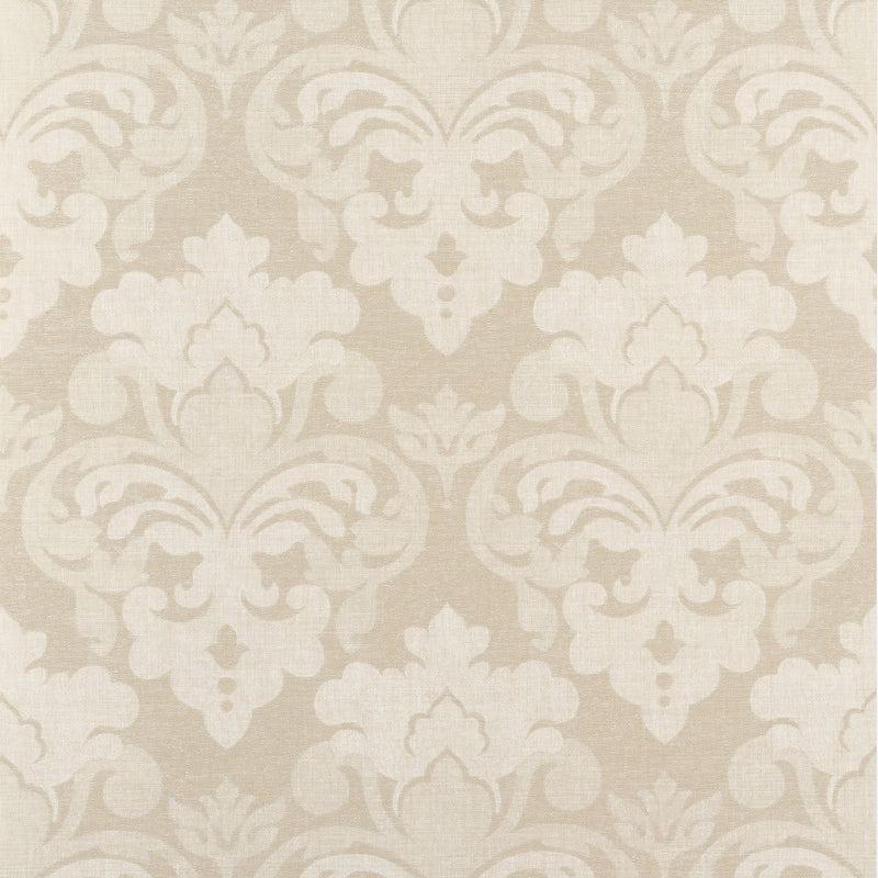 AT16123 Darcey Damask Ivory Belvedere Wallpaper by Anna French