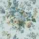 Garden Club Blue Belvedere Wallpaper by Anna French