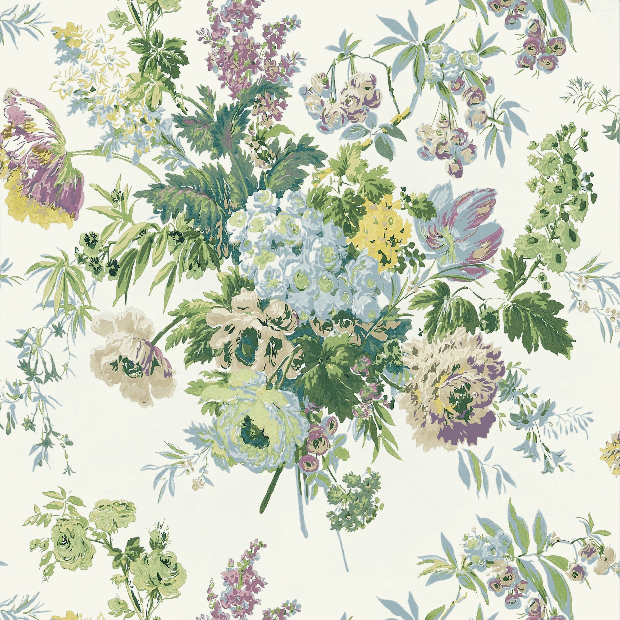 AT16135 Garden Club Lavender Belvedere Wallpaper by Anna French