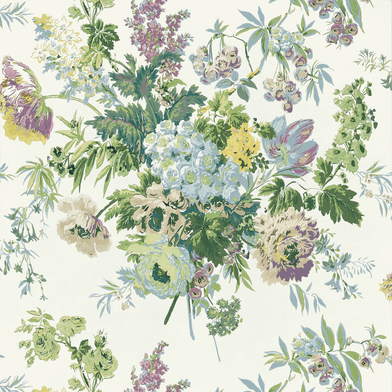 AT16135 Garden Club Lavender Belvedere Wallpaper by Anna French