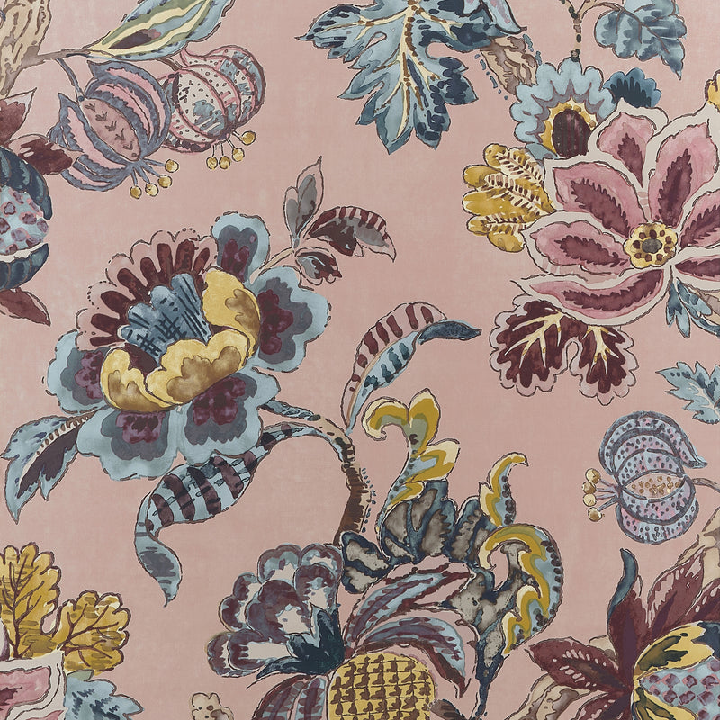 AT16140 Stockbridge Blush Belvedere Wallpaper by Anna French