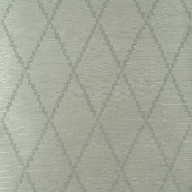 AT16144 Ribbon Sisal Sage Belvedere Wallpaper by Anna French
