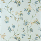 AT16153 Edo Bloom Blue on Pearl Belvedere Wallpaper by Anna French