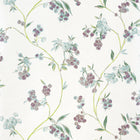 AT16154 Edo Bloom Lavender on Pearl Belvedere Wallpaper by Anna French
