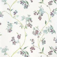 AT16154 Edo Bloom Lavender on Pearl Belvedere Wallpaper by Anna French