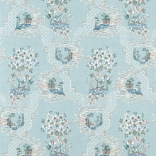 AT16156 Antoinette Blue Belvedere Wallpaper by Anna French